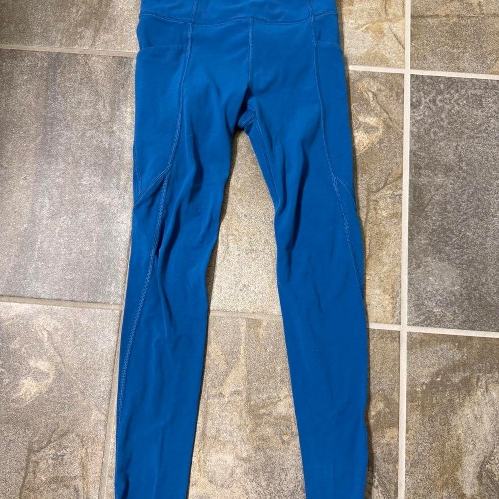 Athleta girl blue leggings